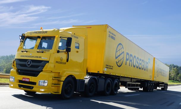 Grupo Prosegur aposta em cargas especiais na Intermodal 2022 Axor 2644 blindado BR