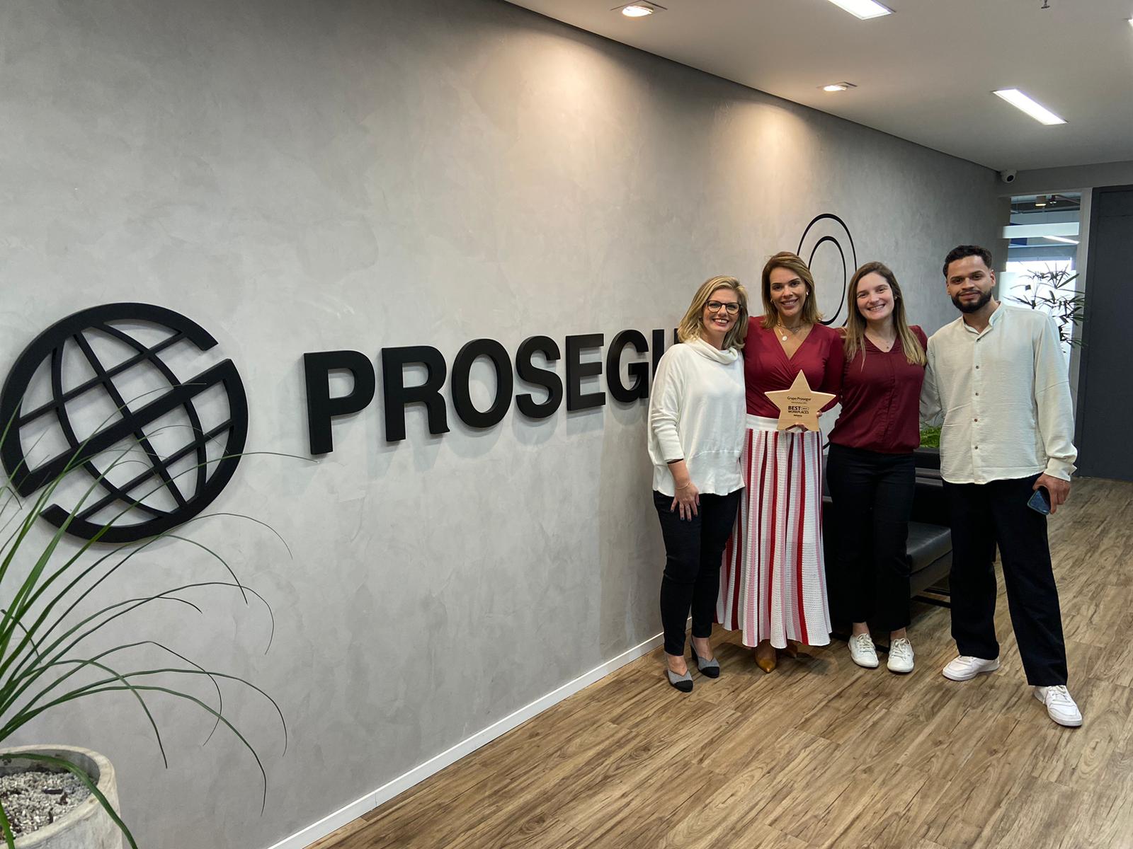 Grupo Prosegur ganha prêmio Best WorkPlaces e está entre as melhores empresas para se trabalhar no Brasil Grupo Prosegur ganha prêmio Best WorkPlaces e está entre as melhores empresas para se trabalhar no Brasil